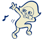 幼女児キャラクタ | 福岡県行橋市のかざぐるま保育園 | 社会福祉法人ひだまり会